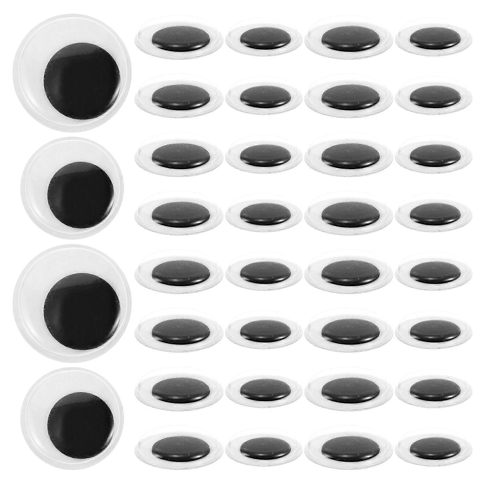 It sounds like you're referring to a product listing or description for **self adhesive wiggly googly eyes** commonly used in crafts. Here's a more