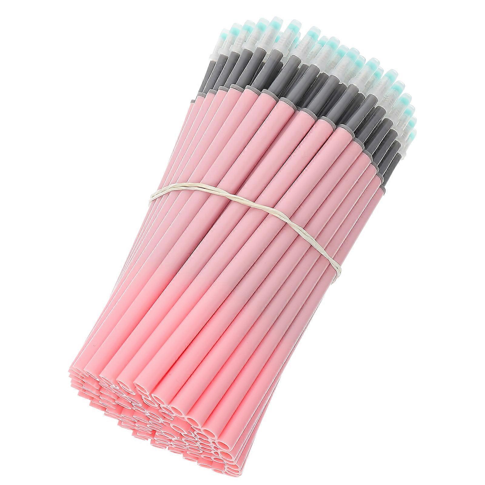 Neutral Pen Refills Cylindrical Design for present Giving Quick Drying 100Pcs