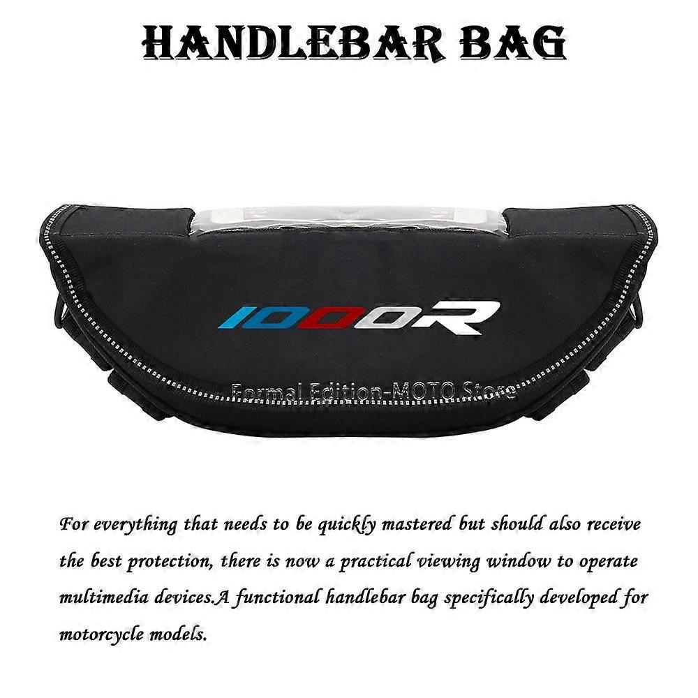 Pour BMW M 1000R M1000R 2023 Sac de rangement de guidon étanche à l’eau et à la poussière