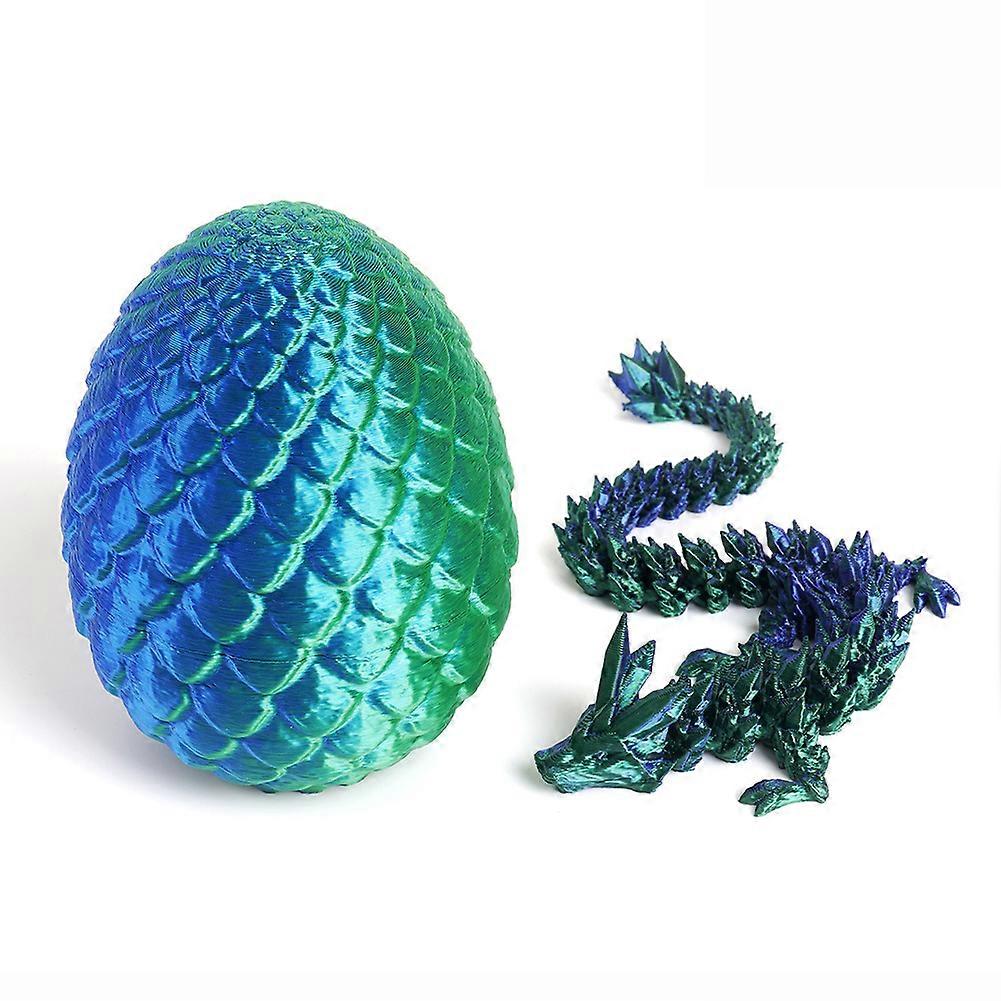 3D Printed Dragons with Egg Fashionable Desk Model Decoration for Office Car Home