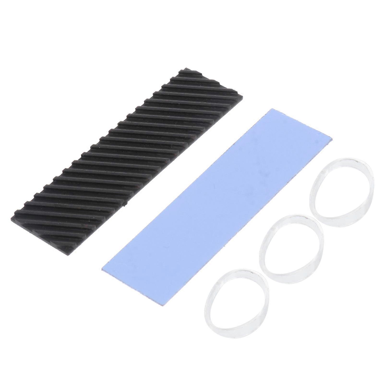 Diagonal Heat Sink Copper M2 Ssd Heat Sink High Performance Computing Cooling 1Set