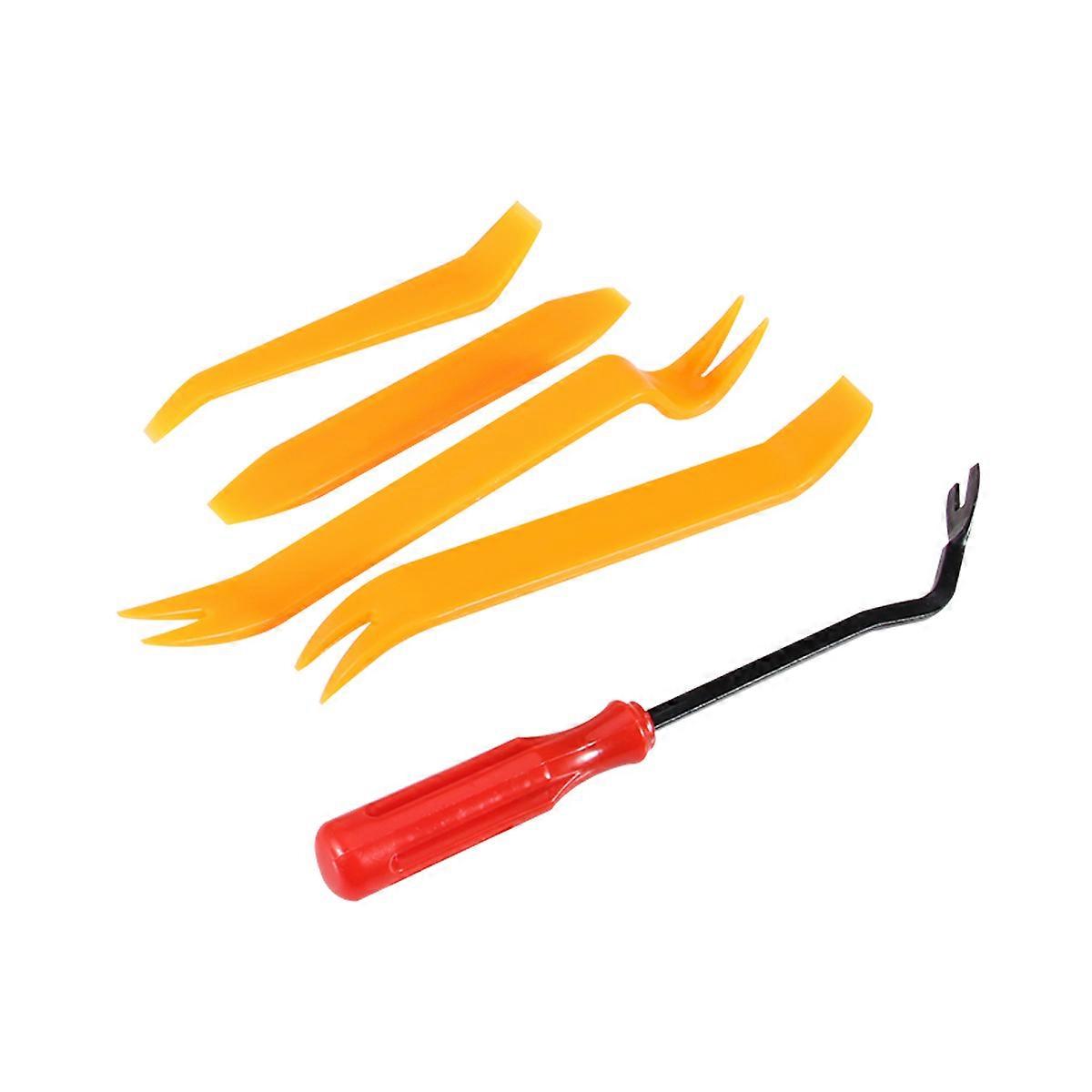 Body Clips Automotive Fastener Kit Replacement Car Parts Plastic Material 4 Tools Included Panel Replacement 555Pcs