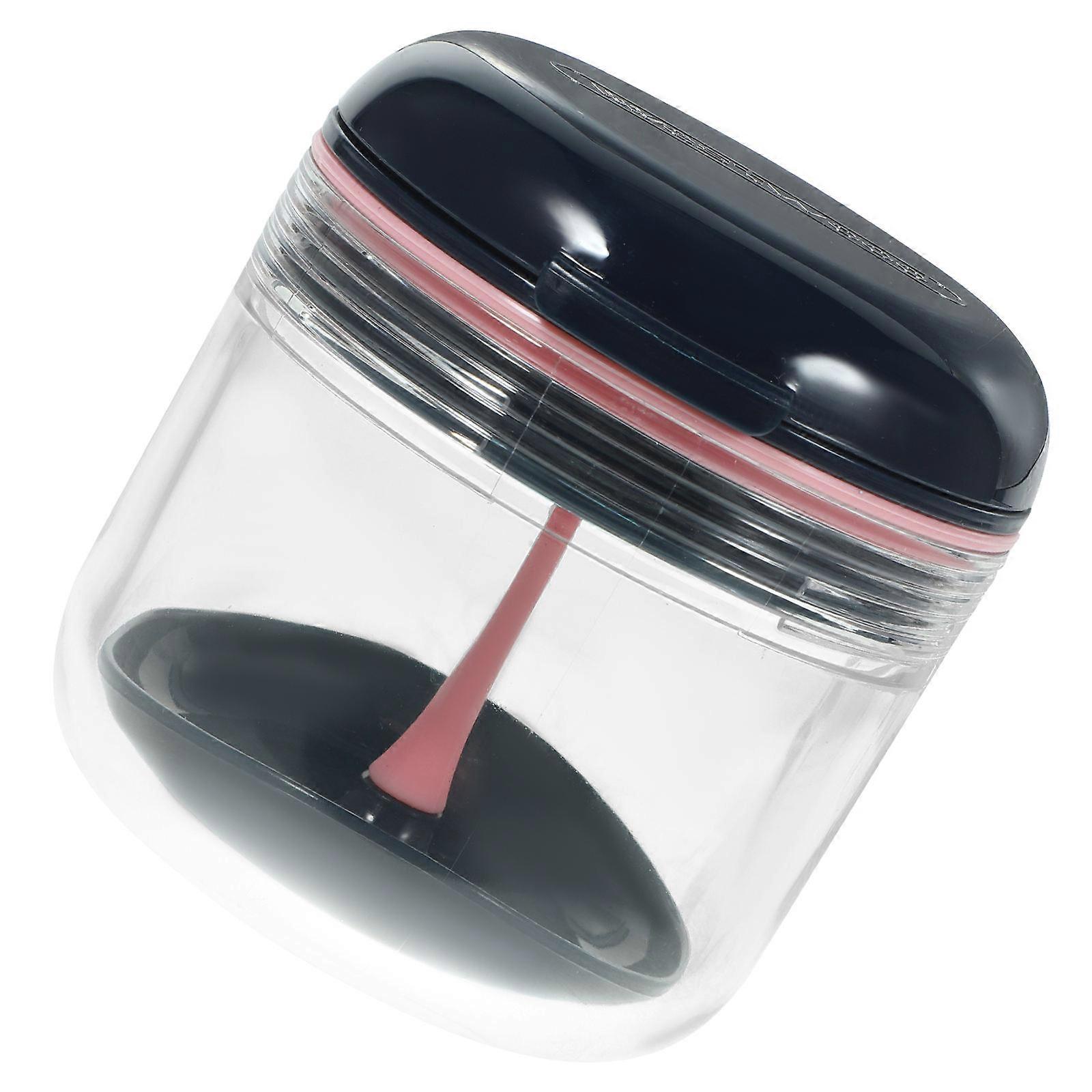 Sealed Denture Case Practical present Mouth Care Container Transparent Easy to Carry 1 Set