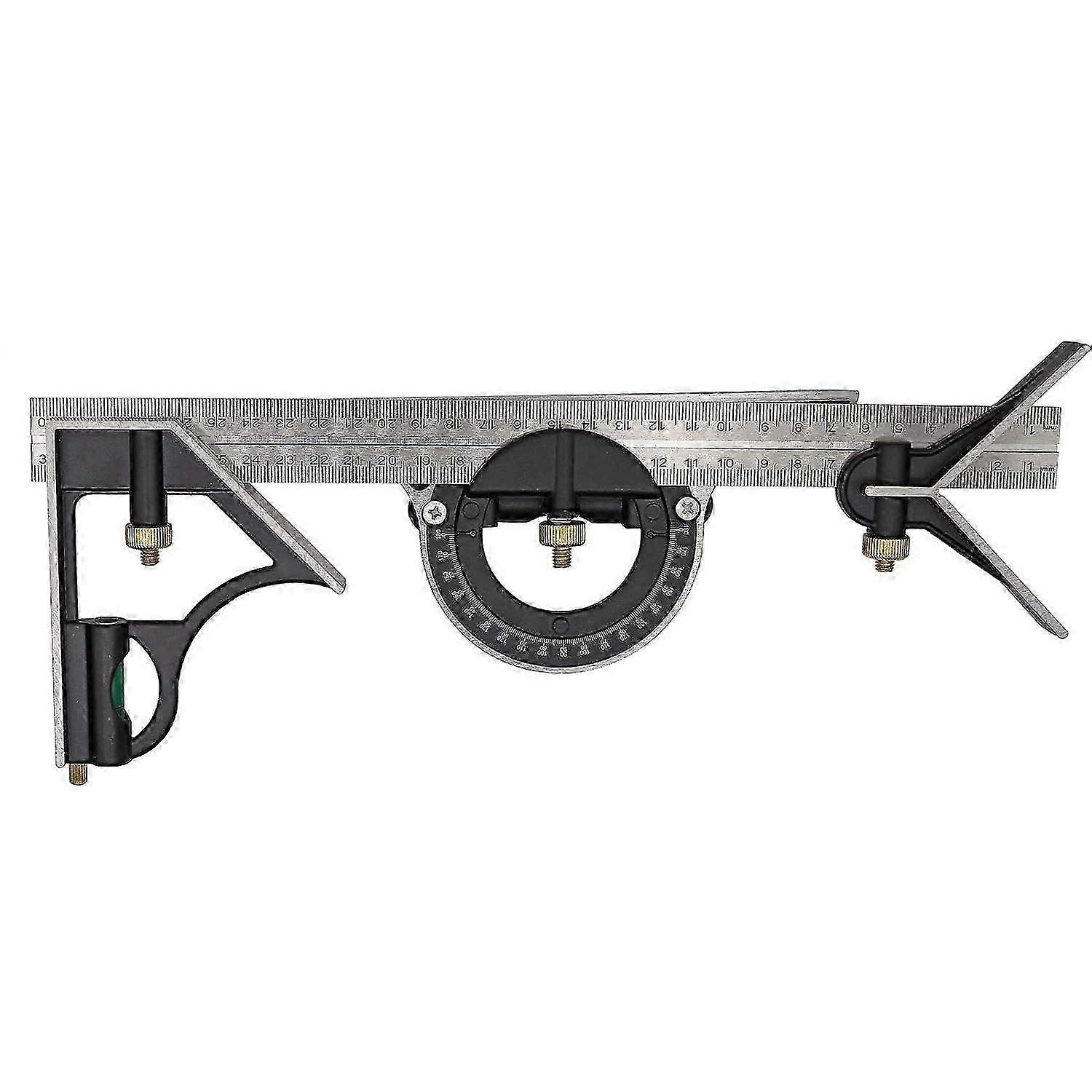 Adjustable Square Angle Finder - Precision Protractor Carpentry Tool