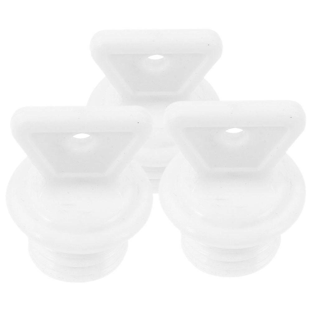 Portable Hot Water Bottle Plugs Sealing Function Cross Shape for Hot Water Bags 3Pack