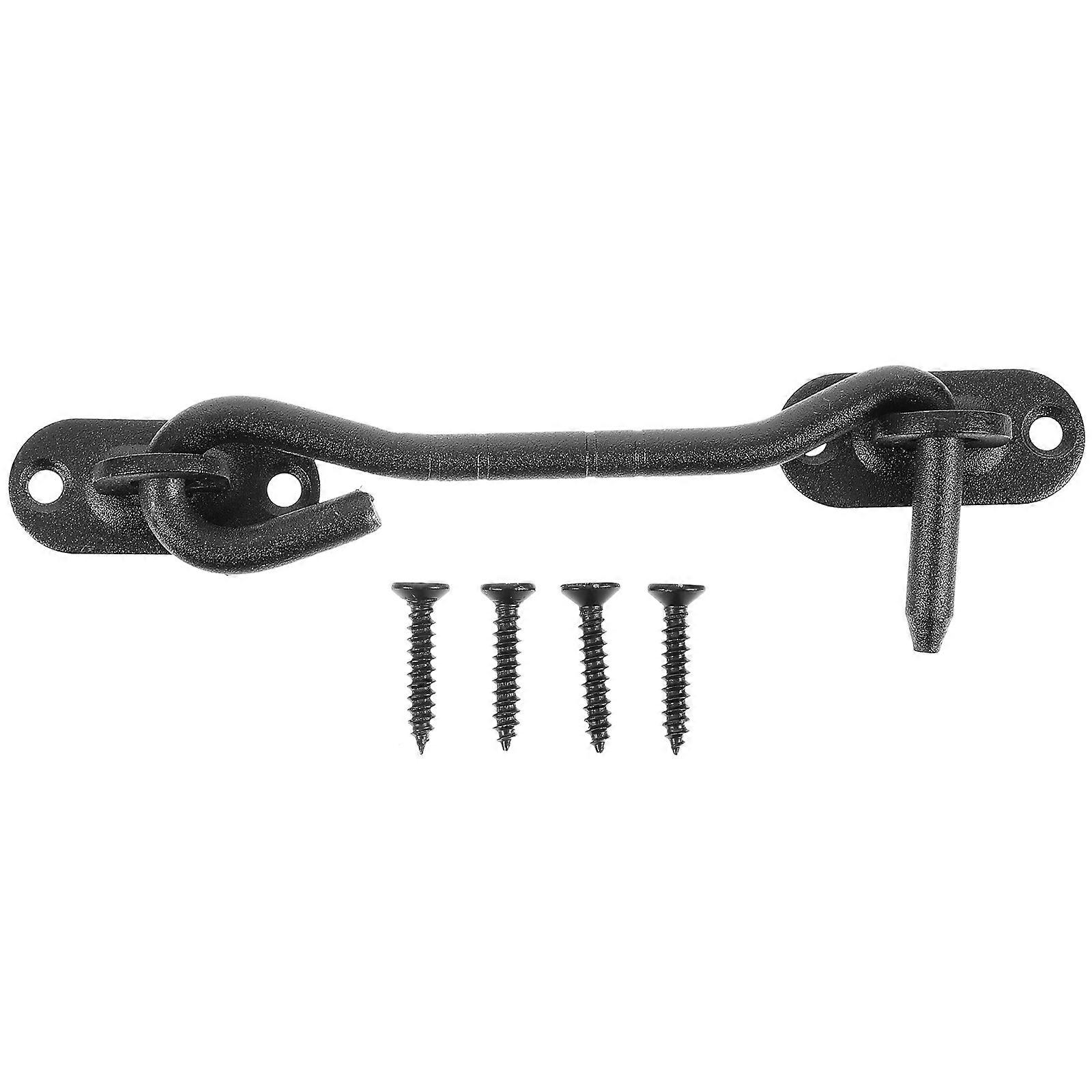 Stainless Steel Hook Latch   Durable, Weather Resistant, Easy Install for Windows, Garage Doors, and Home Decor Applications