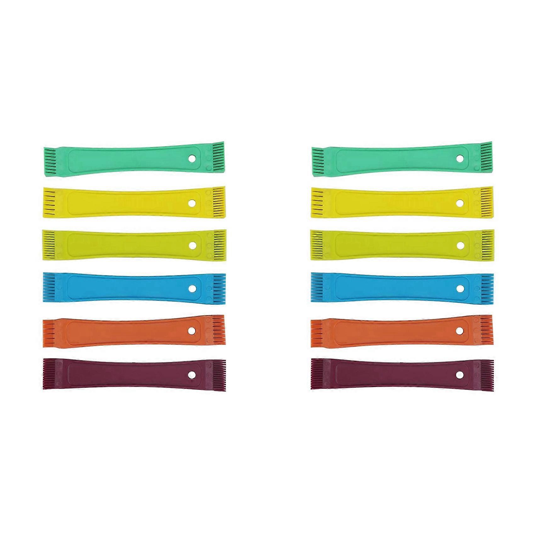 Fcr6 Fin Comb Set Plastic Colored Fin Coil Comb Condenser Fin Comb