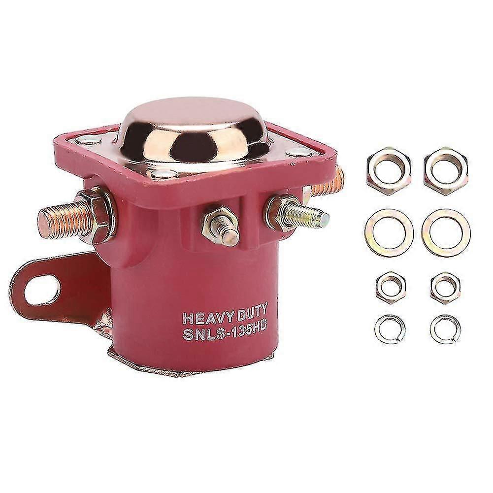 12v 4-terminal Starter Solenoid Relay, Refit Heavy Duty Starter Solenoid Relay Switch For B6az-11450-a - Jxlgv