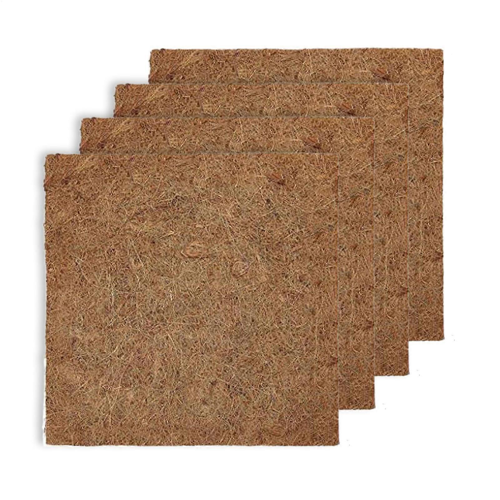 Chicken nesting liners, 4 reusable mats for poultry, farm, backyard 30x30cm
