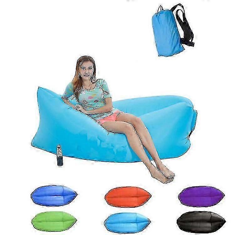 Inflatable Sofa, Inflatable Lounr, Portable Sofa Couch For Cam, , Beach