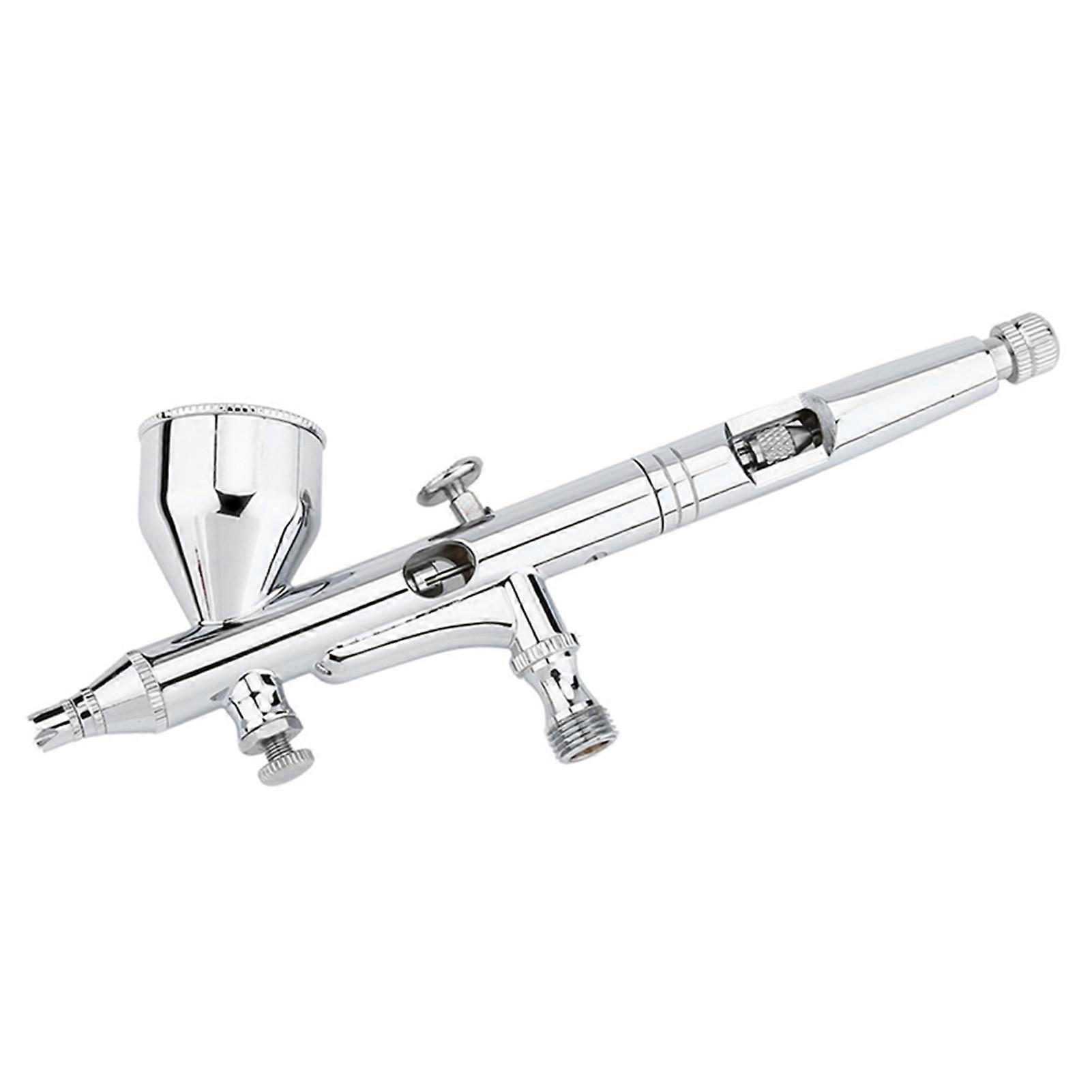 0.2mm/0.3mm/0.5mm Dual Action Airbrush Kit, Spray Gun for Cakes, Nails and Models