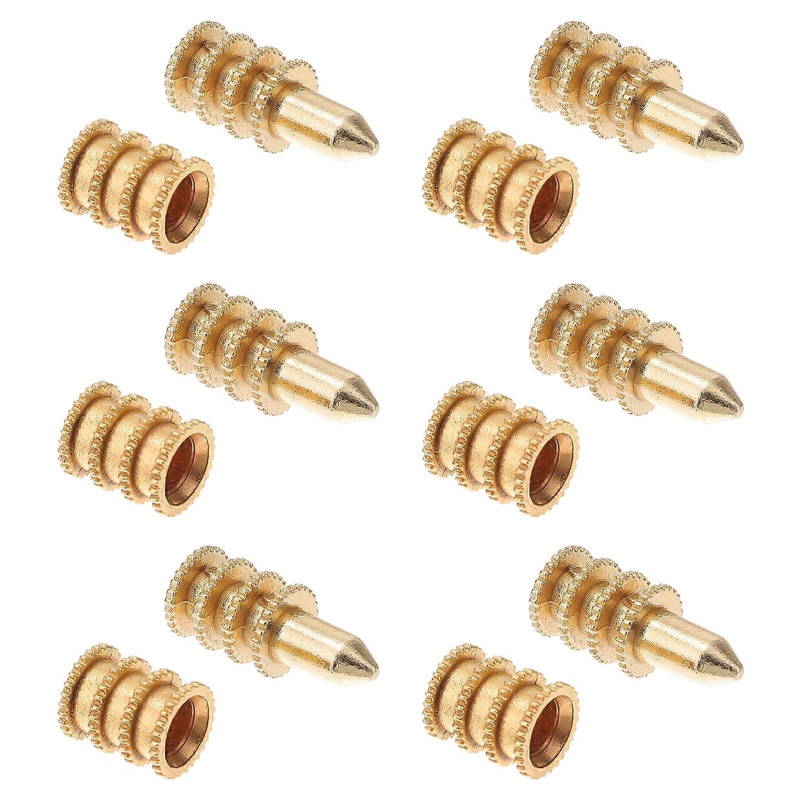 20pcs Zinc Alloy Dowel Aligners for Table Leaf Positioning – Precision Alignment for Stable Tabletop Projects – Plated Design for Furniture Assembly