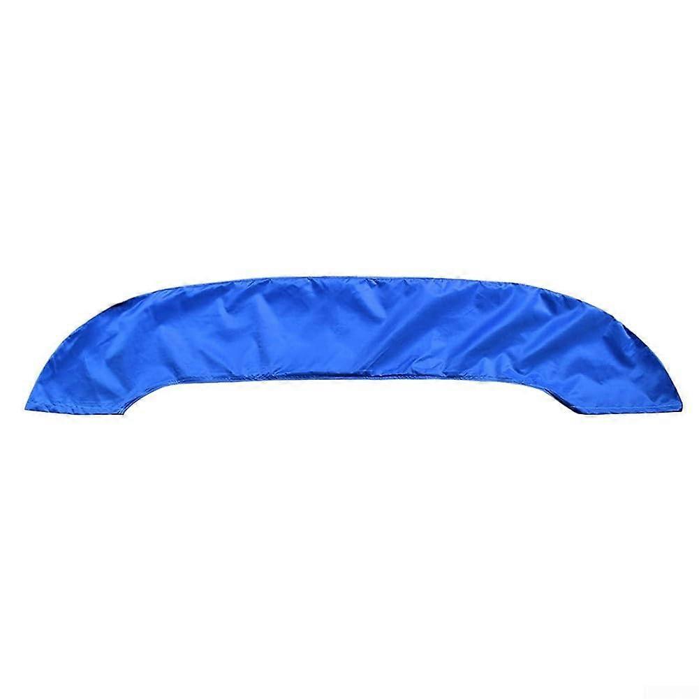 Outdoor Boat Shelter, 600D Canvas Inflatable Boat Cover for Standard 3 Arches Bimini Tops (3 Sheets 91103W, Blue)
