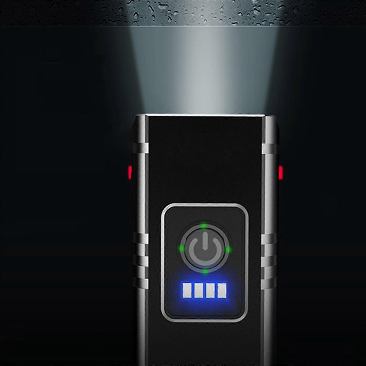 1200Mah Bicycle Front Light Holder USB Rechargeable Headlight T6