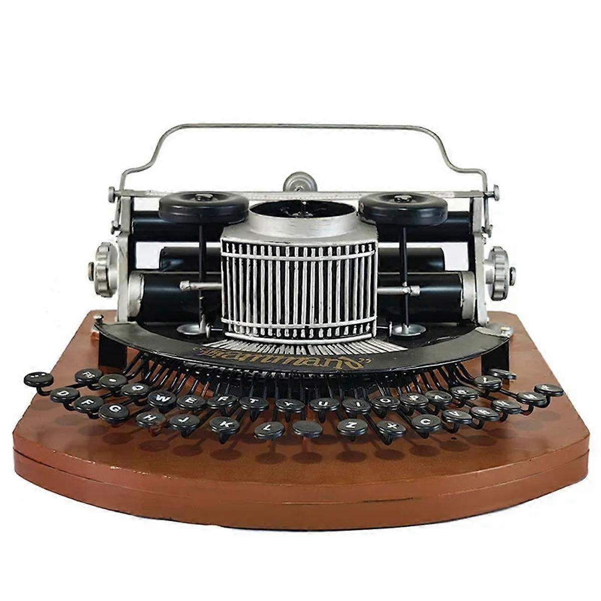 Modello di macchina da scrivere d'epoca, decorazione, artigianato e display