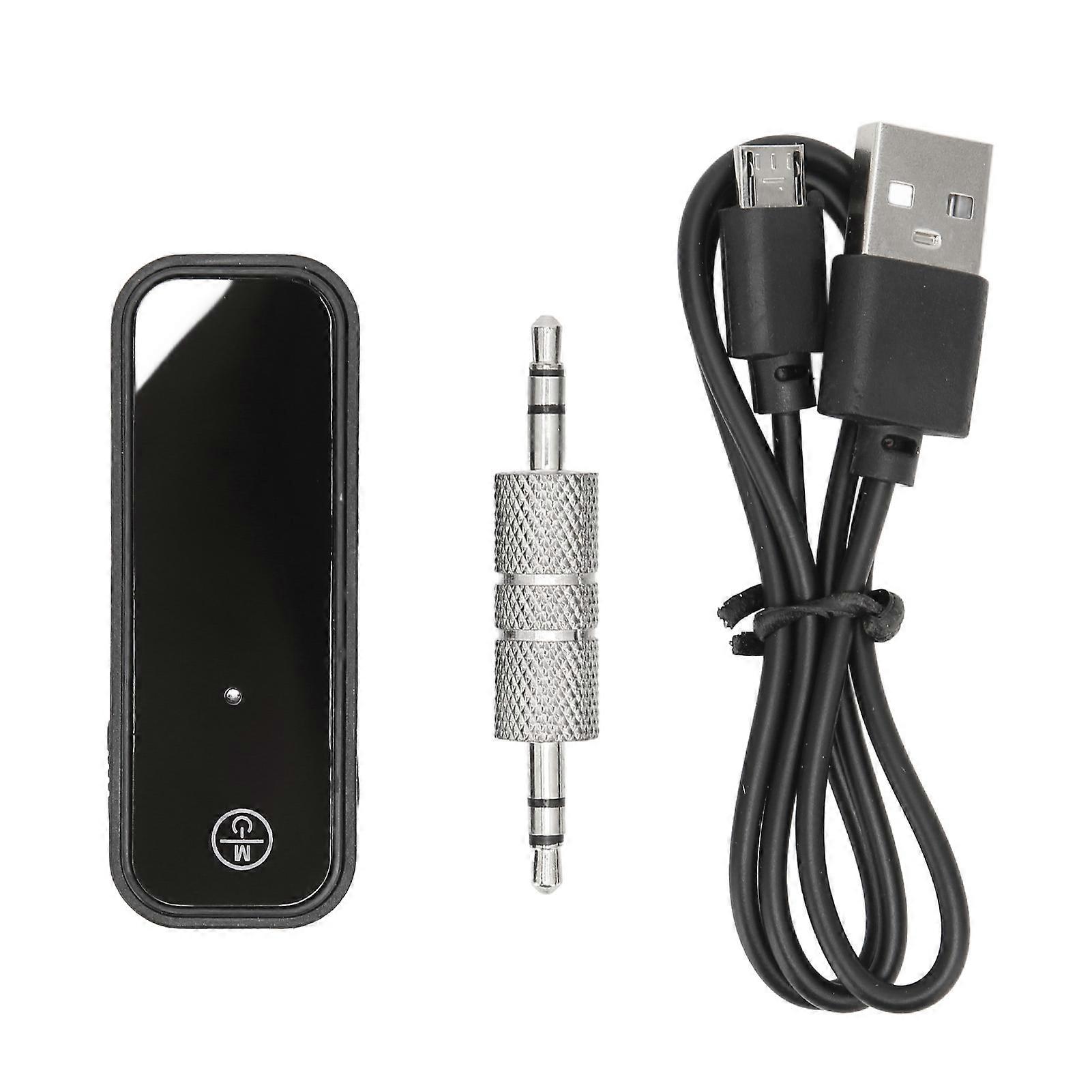 Wireless Bluetooth 5.0 Aux Adapter Transmitter Receiver for Speakers, Computer, TV, Projector