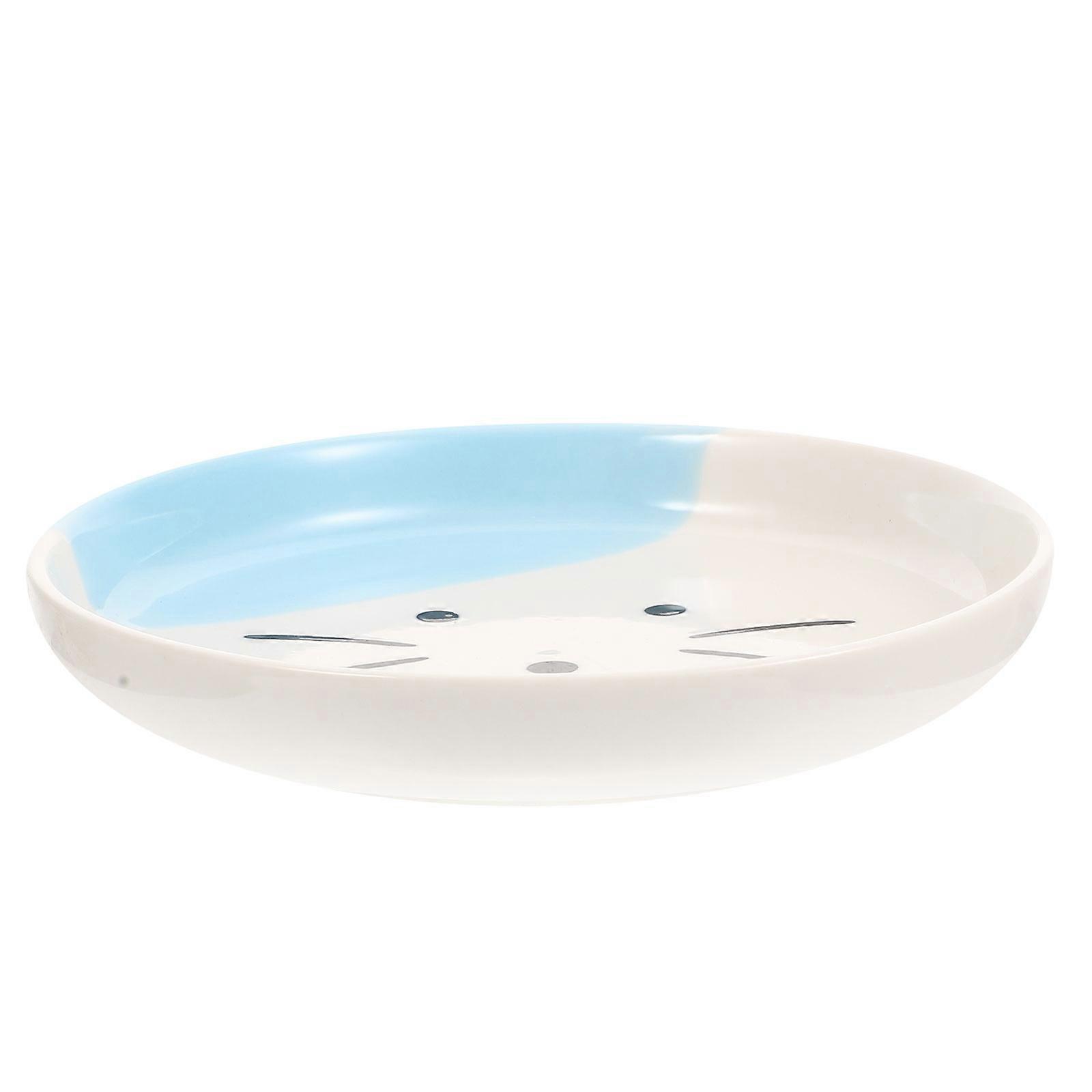 Here's a refined and professional product description based on the title you provided:
**Ceramic Cat Bowl – Shallow Design | User Friendly Pet