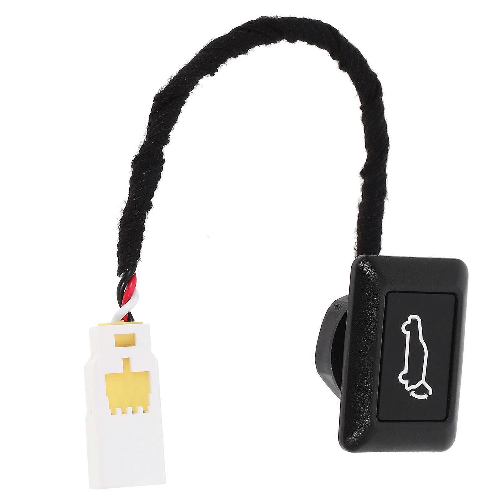 Trunk Release Button Car Rear Trunk Switch Replacement and Repair 20.00X2.50X1.50CM Luggage Compartment Unlock 1Pack
