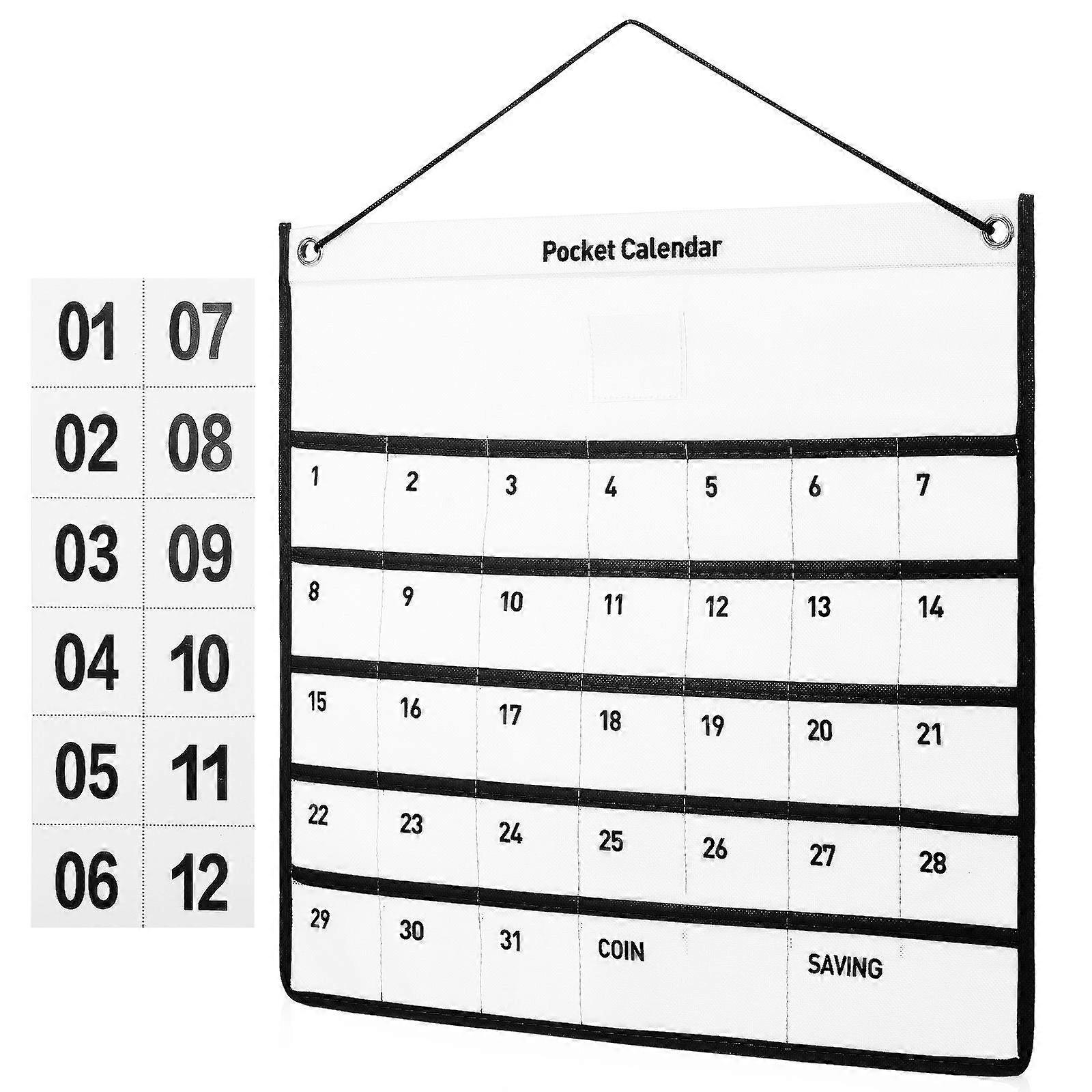 Wall Storage Hanging Bag Non-Woven Fabric for Entryway Rectangular Minimalist Design 1Pcs