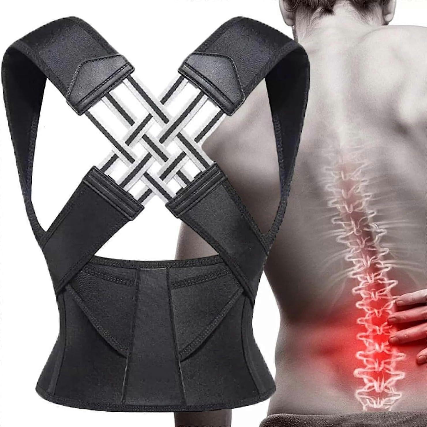 Monremi Spine Pro Correct Your Posture in Seconds Posture Correction for Women and Men, Adjustable Back Straightener XXL