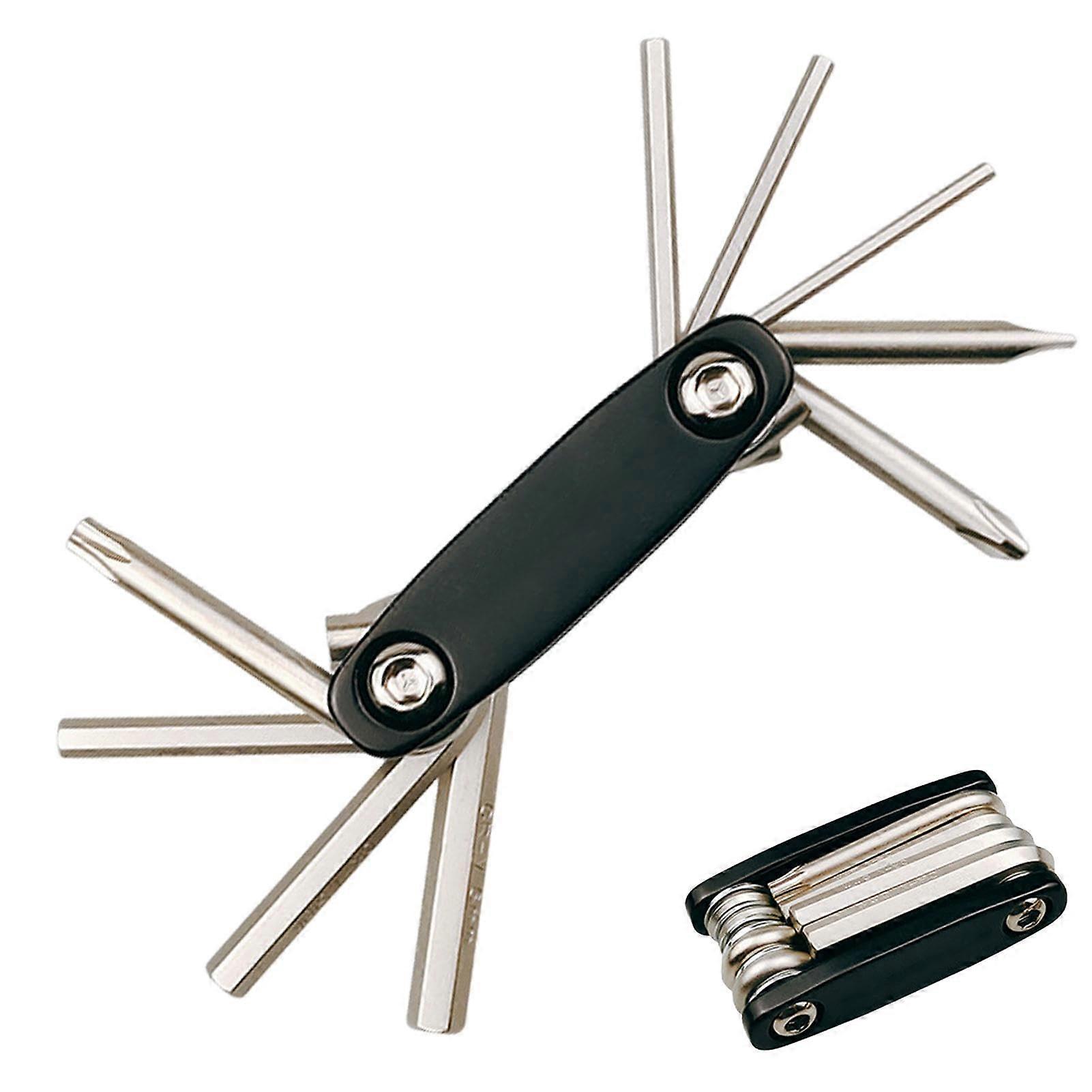 Bicycle Repair Tool Set - Portable Allen Wrench Kit for Road and Mountain Bikes, Ideal for Home, Travel, and Camping