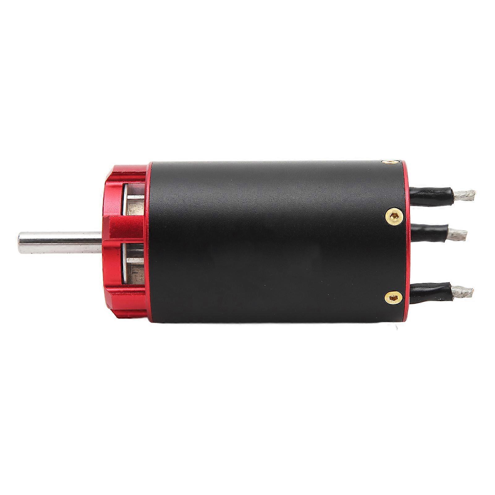 2150KV Brushless Motor 2 Pole RC Brushless Sensorless Motor for 1/10 Conversion RC Car Boat