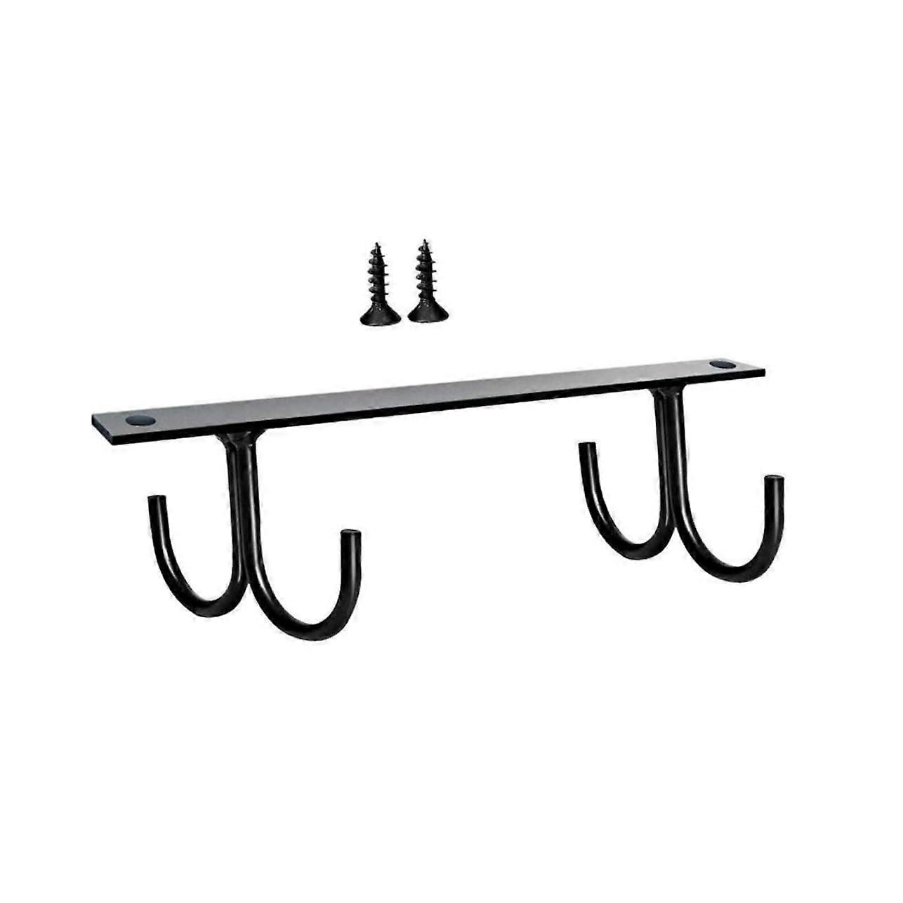 1Satz Becher Organizer with Kitchen Utensil Hooks for Cups, Practical Storage Solution for Office and Restaurant Use