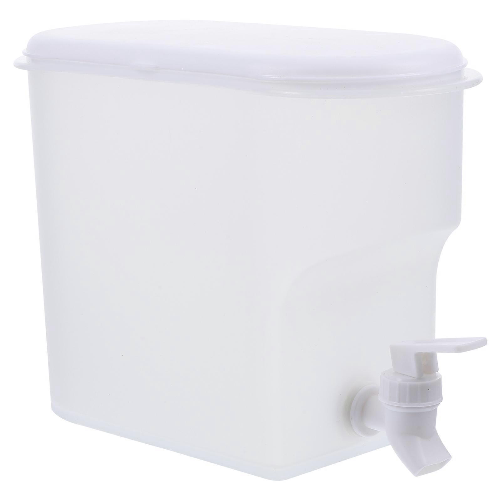 Water Jug For Fridge Refrigerator Compatible Faucet Design Family 10.02x7.07x4.32in Beverage Container 1Pcs