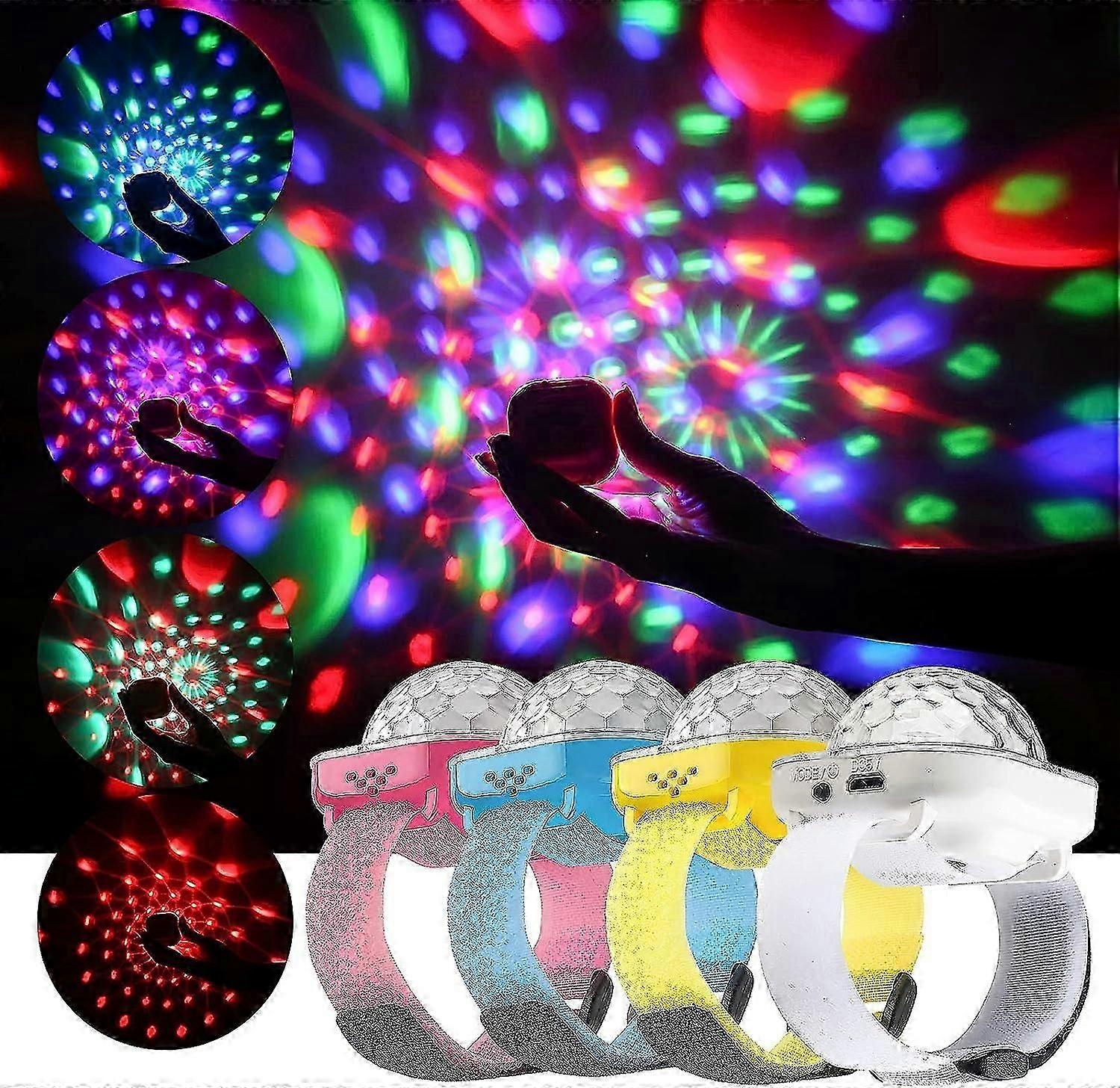 Mini Disco Ball Light, Led Disco Light with 5 modes, Led Disco Lights Usb Charging Star Projector Light