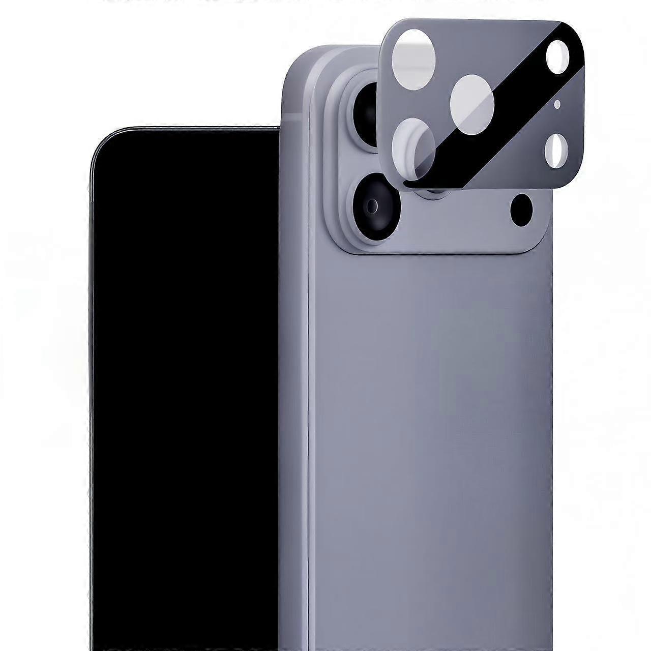 iPhone 17 ProカメラレンズプロテクターWANLONFENGHDフルブラックシルクプリントレンズフィルムに対応