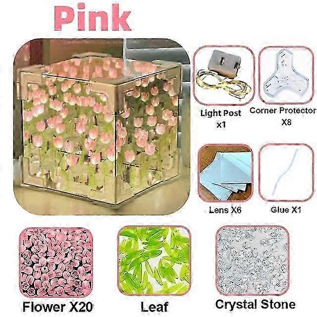 Creative Tulip Night Lamp Kit for Bedroom