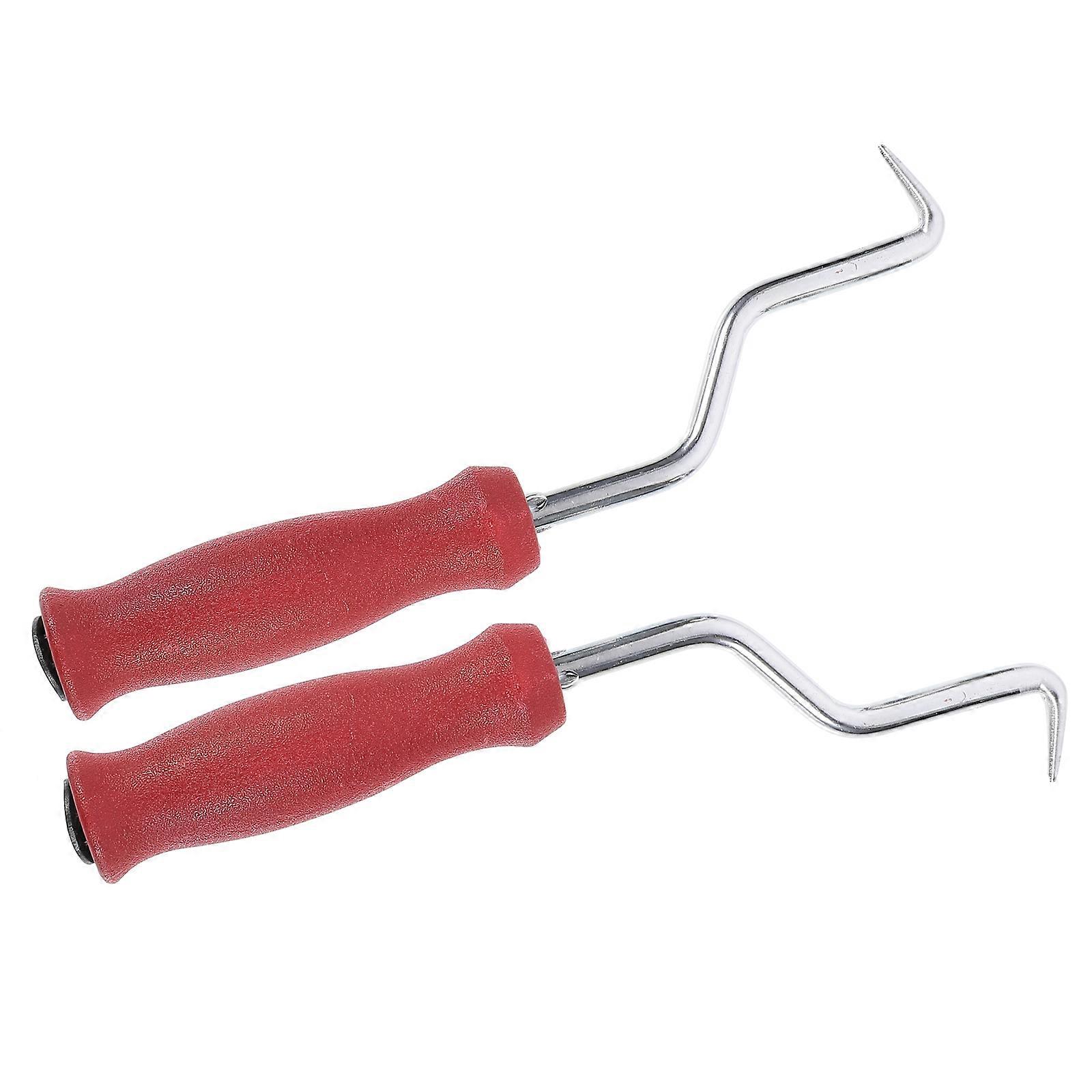 Rod Hooks Curved Hooks Construction Industry 21.00X2.50X2.50CM Labor-saving 2Pcs