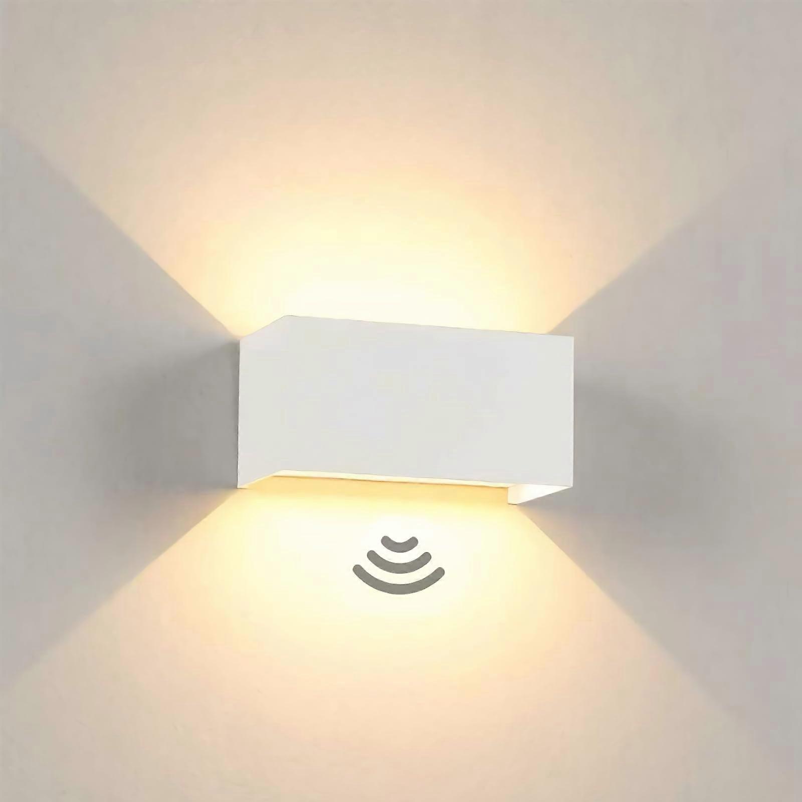 24W LED Outdoor Wall Light with Motion Sensor Experience 3000K Warm White Lighting, IP65 Design, Adjustable Beam Angle.