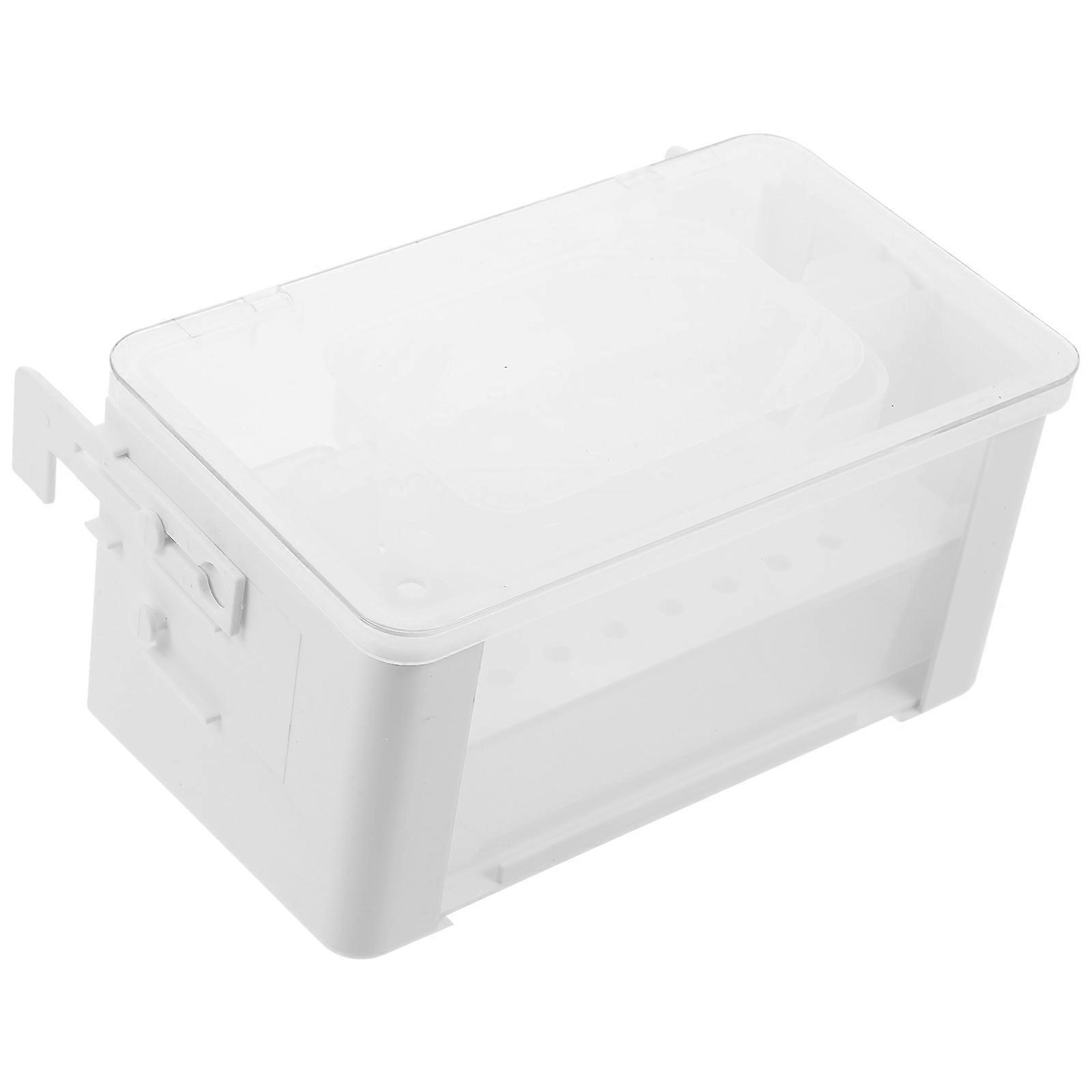 White Multilayer Plastic Fish Tank Filter for Home Use with Efficient Filtration System