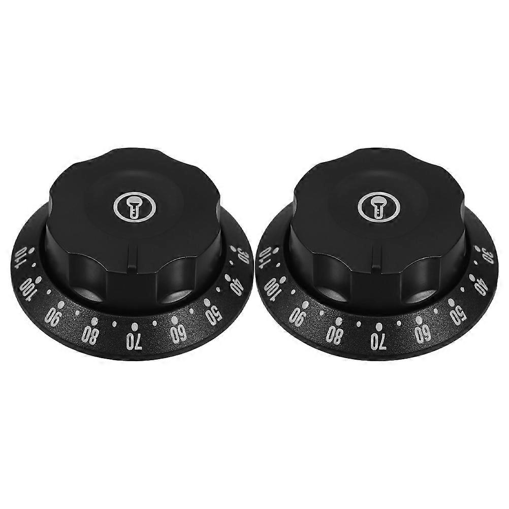 Slow Cooker Knobs for Gas Burner Electric Stove Grill Universal Compatibility 5.70X5.70X2.30CM Home Users 2Pcs