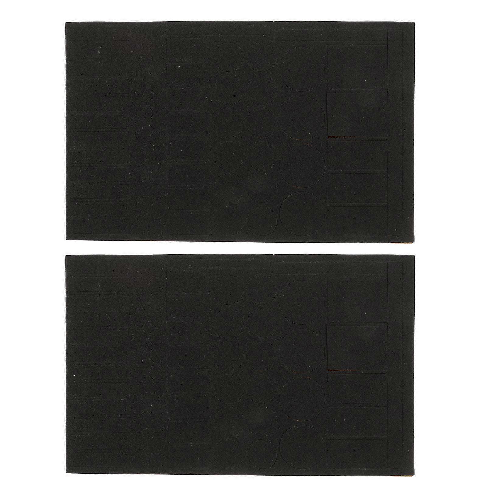Light Blocking Stickers for Electronics LED Covers with 2Pcs Black Eva