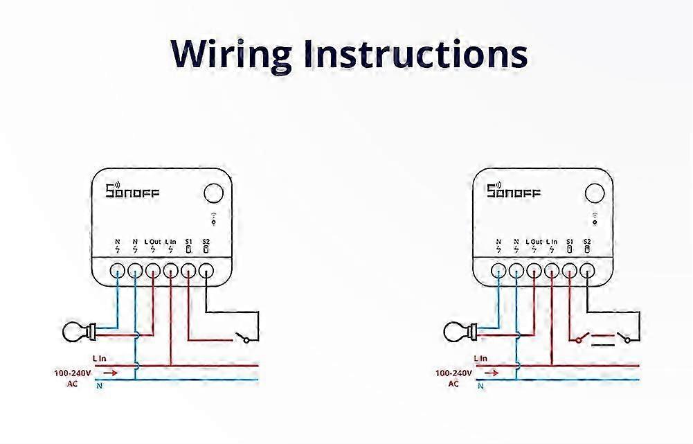 SONOFF MINIR4 Wi-Fi Smart Switch 10A MINI Extreme Smart Home Relay Module Remote