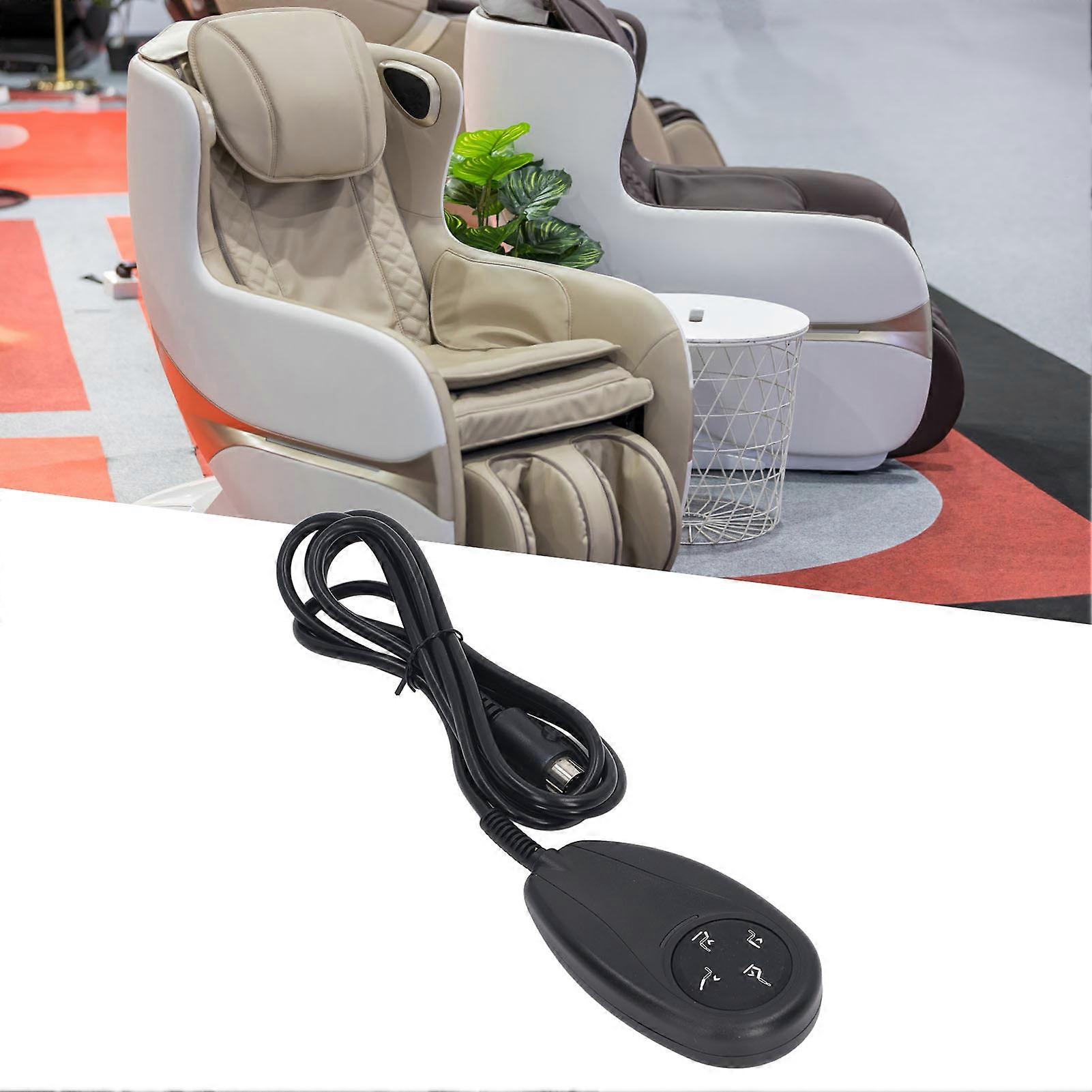 Lift Chair Remote 4 Buttons 5 Pin Up Down Replacement Hand Control Handset for Power Recliner