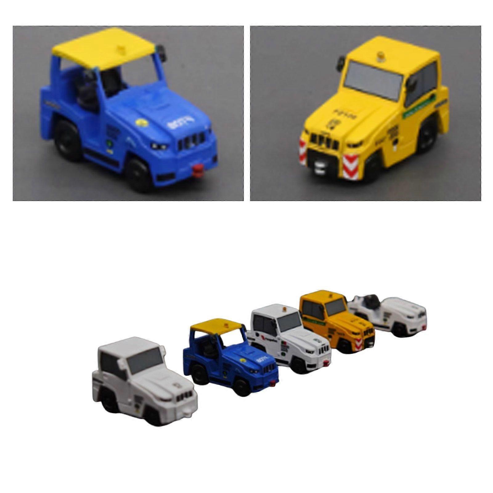 Scale 1/200 Airport Service tractor Trailer inished Painted Printed 3D Model