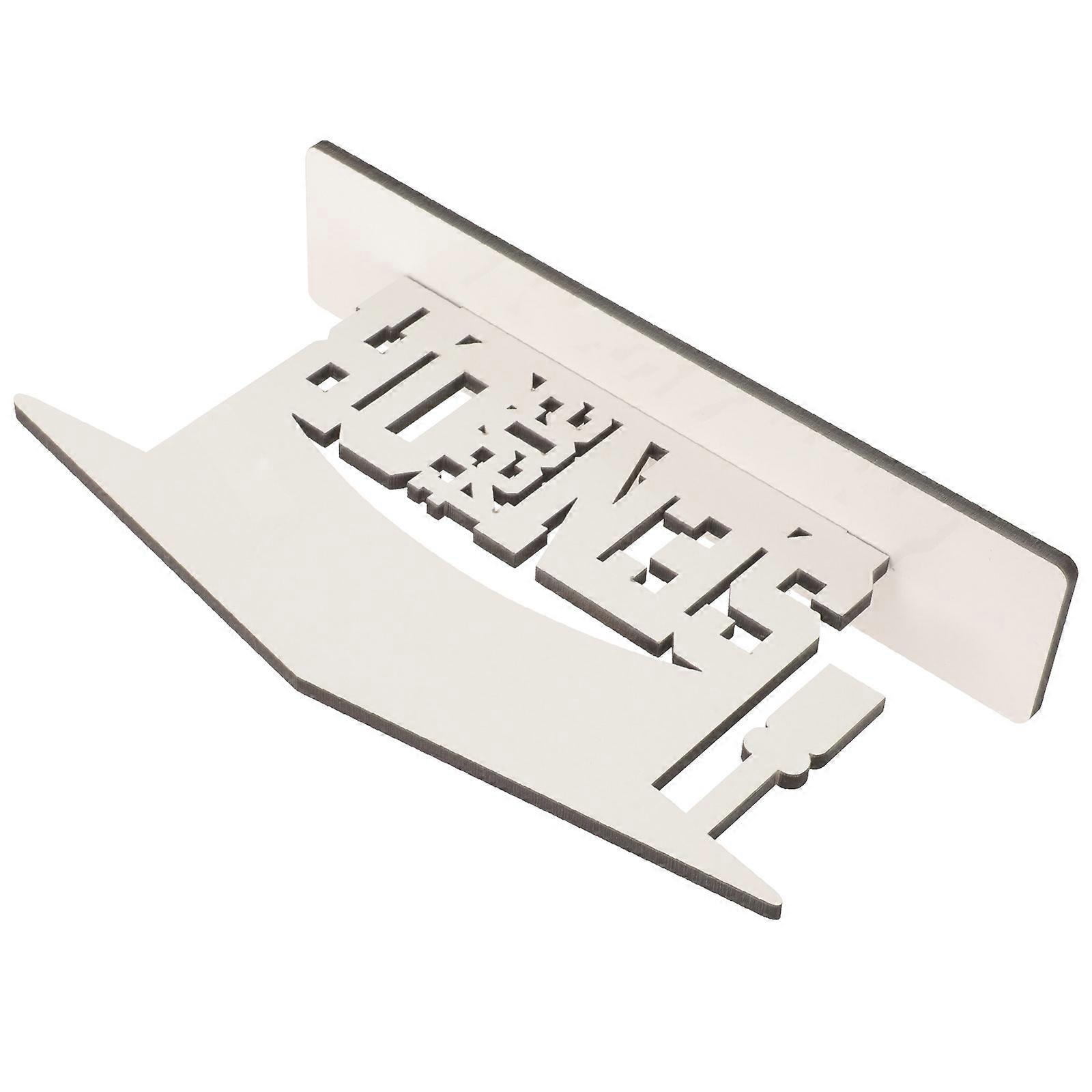 Graduation Season 2024 Photo Frame Decor Simple And Elegant Rectangular Shape For Home Decor White Color 1Pack