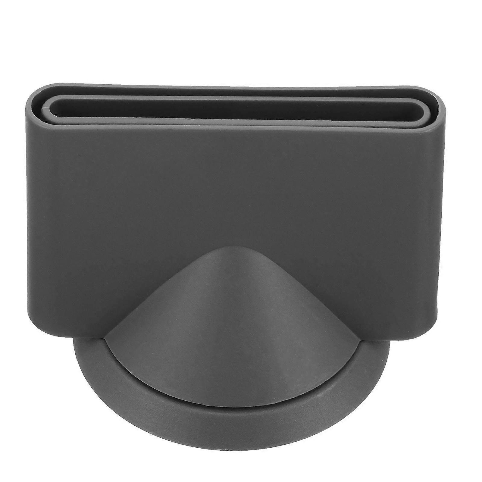 Grey Plastic Hair Dryer Nozzle Replacement for Styling and Shaping Air Flow