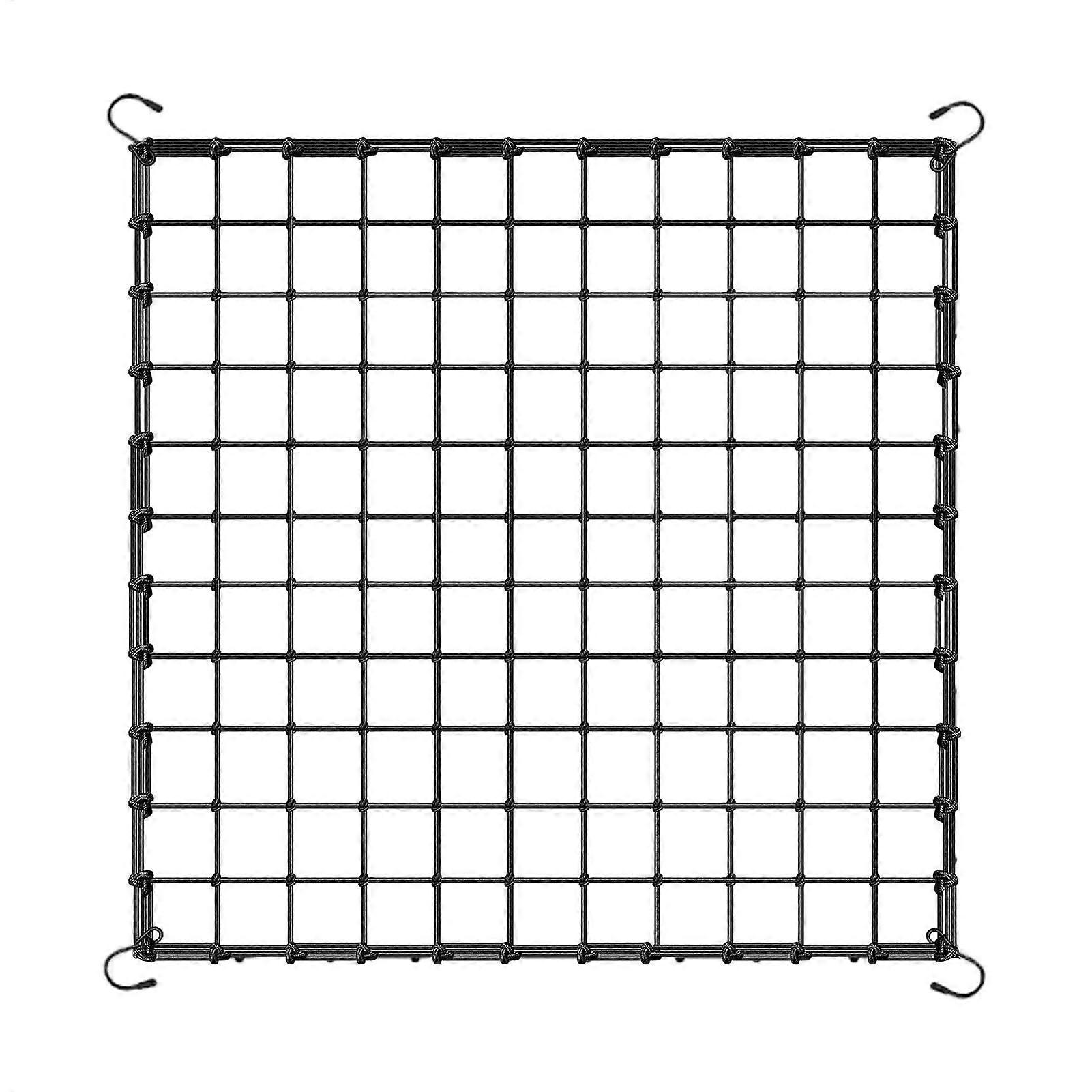 Garden Protection Net Vegetable Trellis with Hooks, 120 x 120 cm