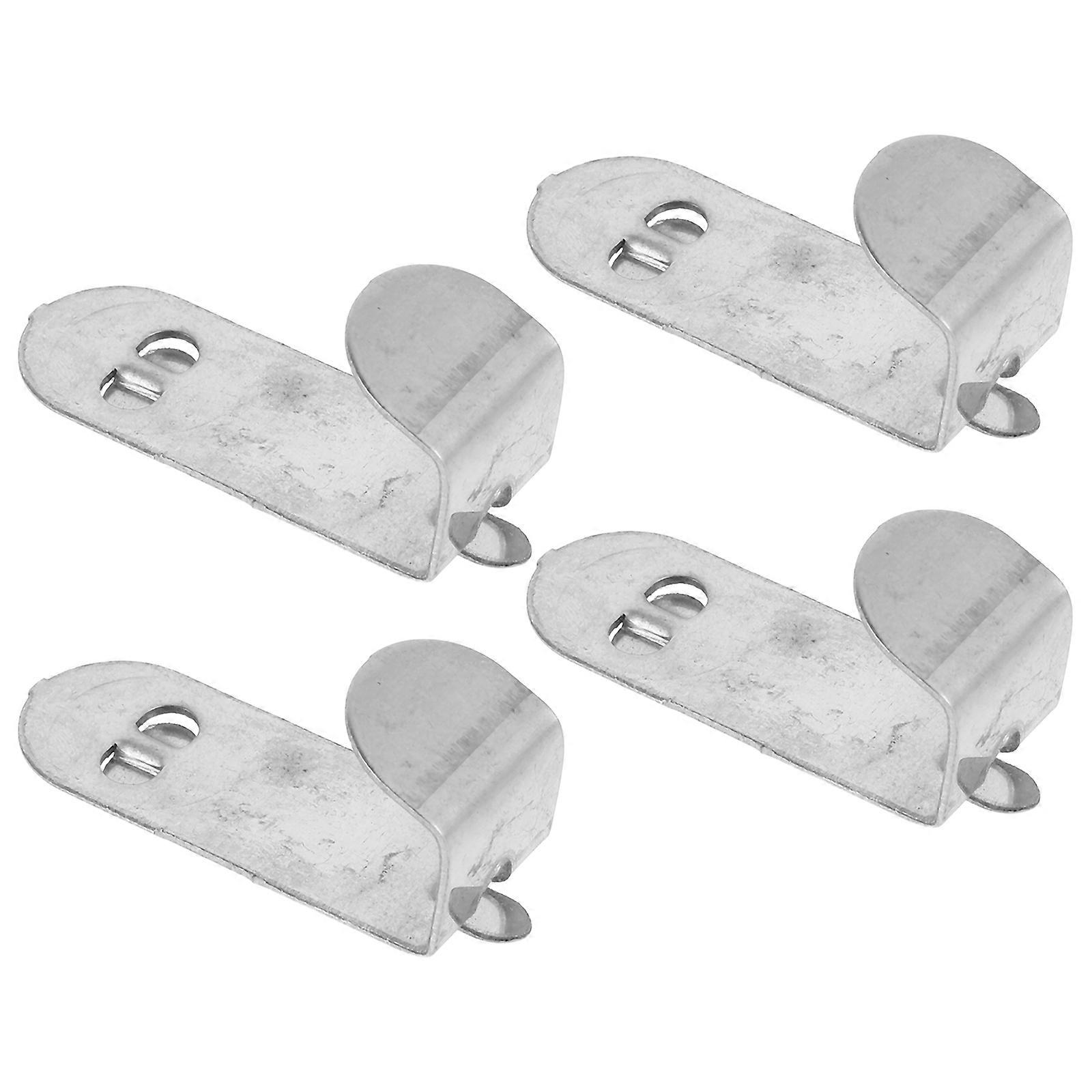 2 Pack Heavy Duty Fridge Clips with Dual Hook Design for Secure Shelf Support – Easy Installation, Metal Construction, Universal Refrigerator