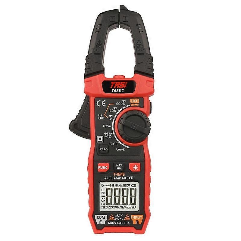 Pinza amperometrica ad alta precisione Amperometro di tensione AC DC TASI TA811C