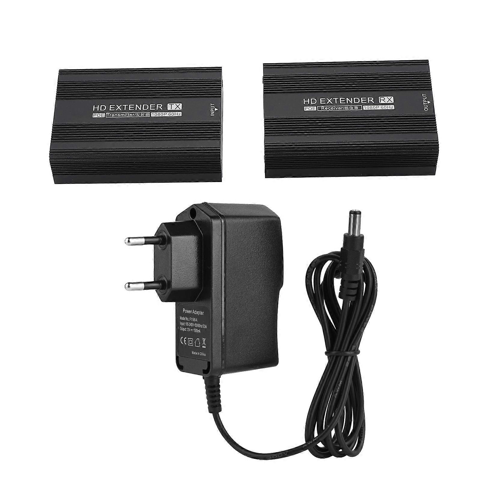 1080p HD Multimedia Interface Extender with POE - Transmit Up to 492ft for Home Theater