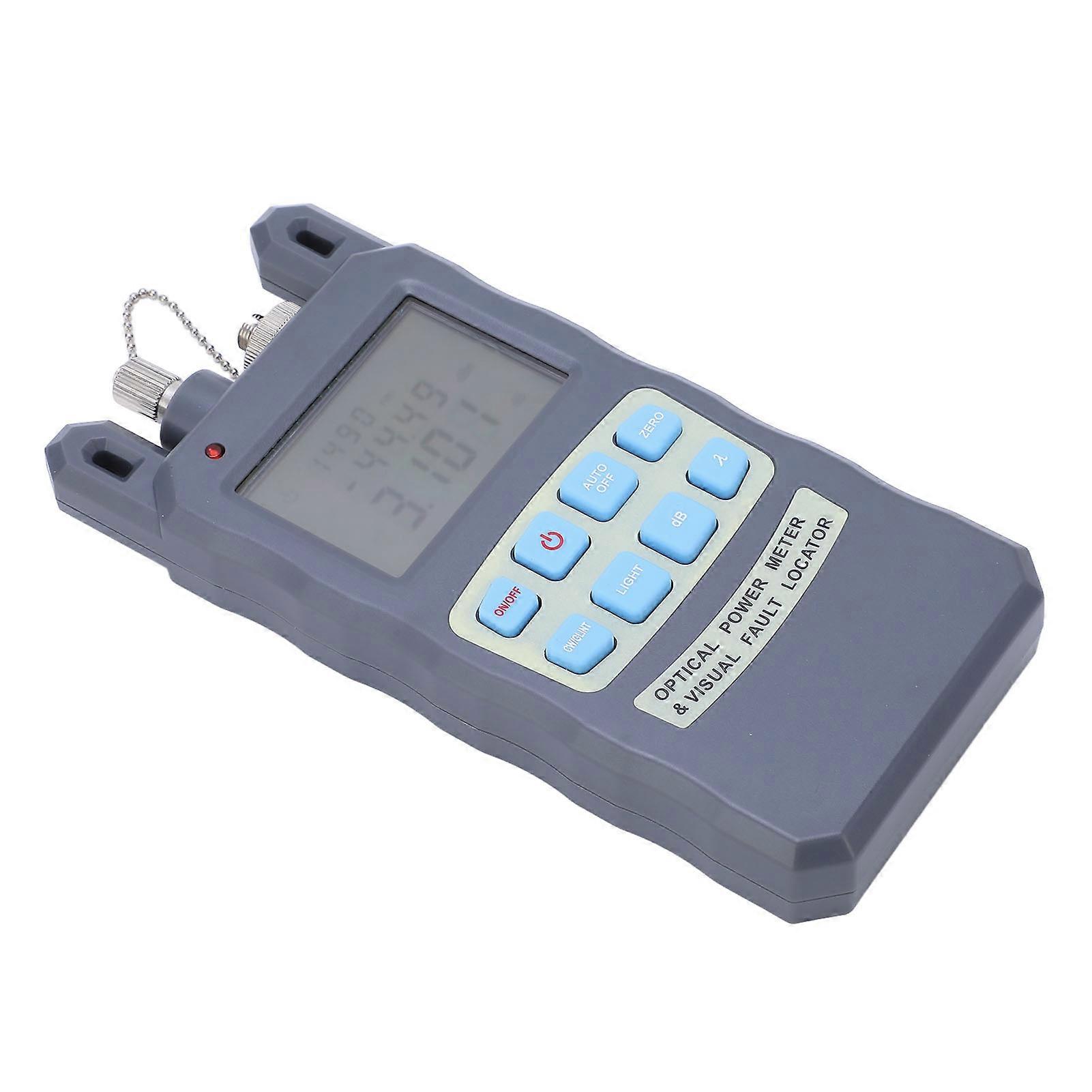 Optical Fiber Power Meter Portable Cable Tester SC FC ST Interface Visual Fault Locator 10MW 