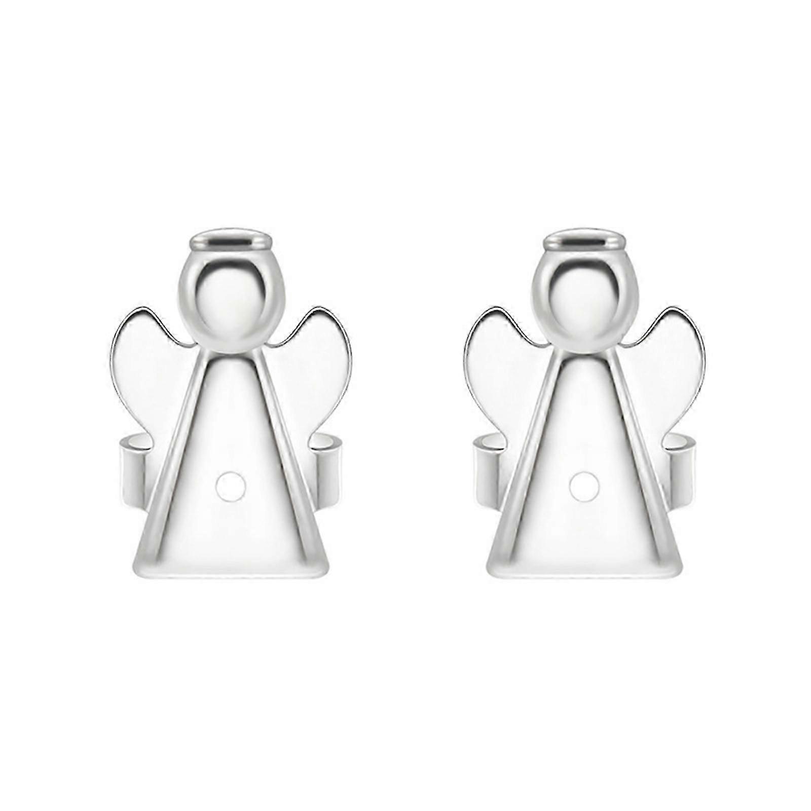 Earring Backs Lifters, Secure Earring Backs for Droopy Ears, Adjustable Hypoallergenic Earring Backs for Studs