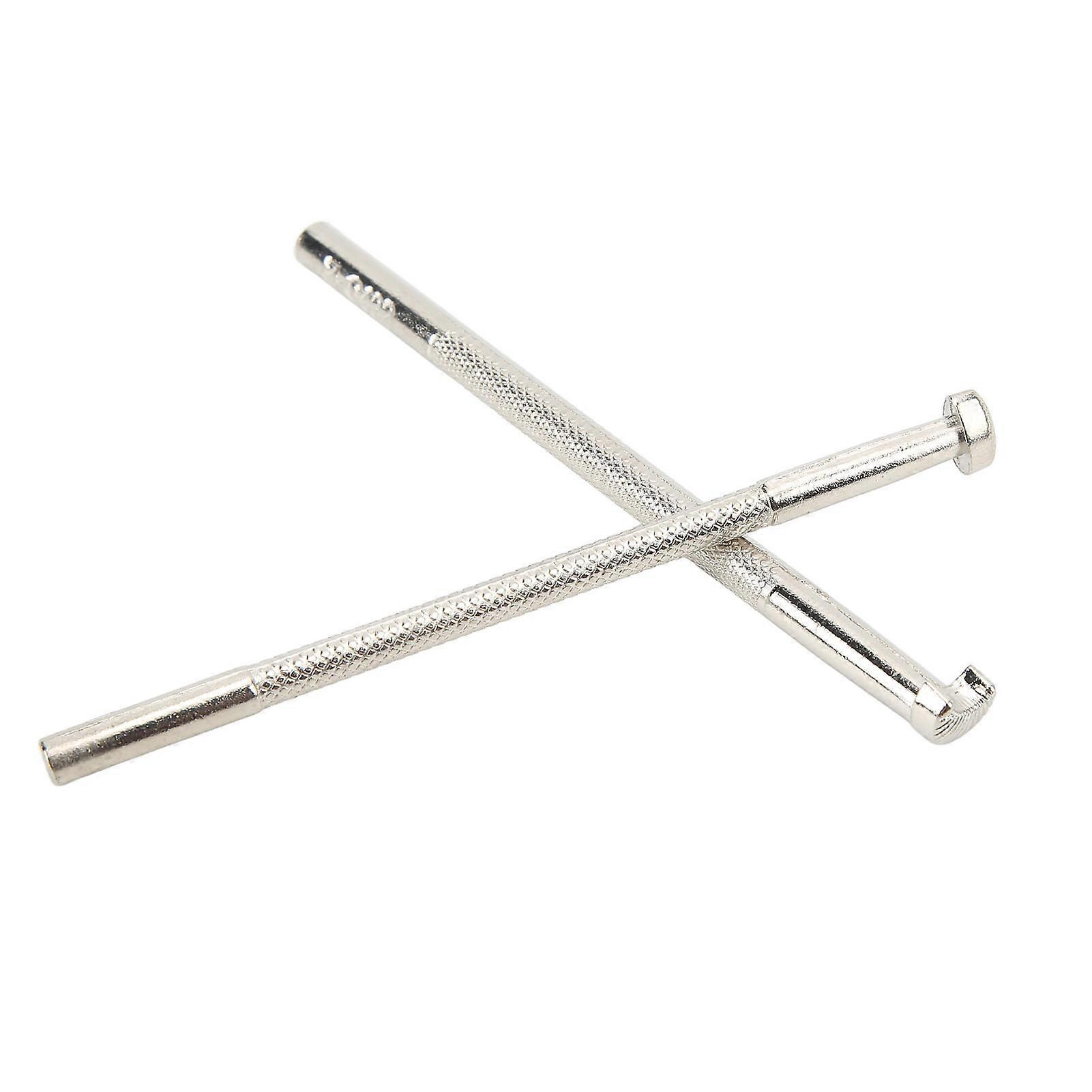 10Pcs Leather Stamping Tools Alloy Steel 2 Patterns Leather Punch Tools with Anti Slip Handle for DIY Leather Crafts