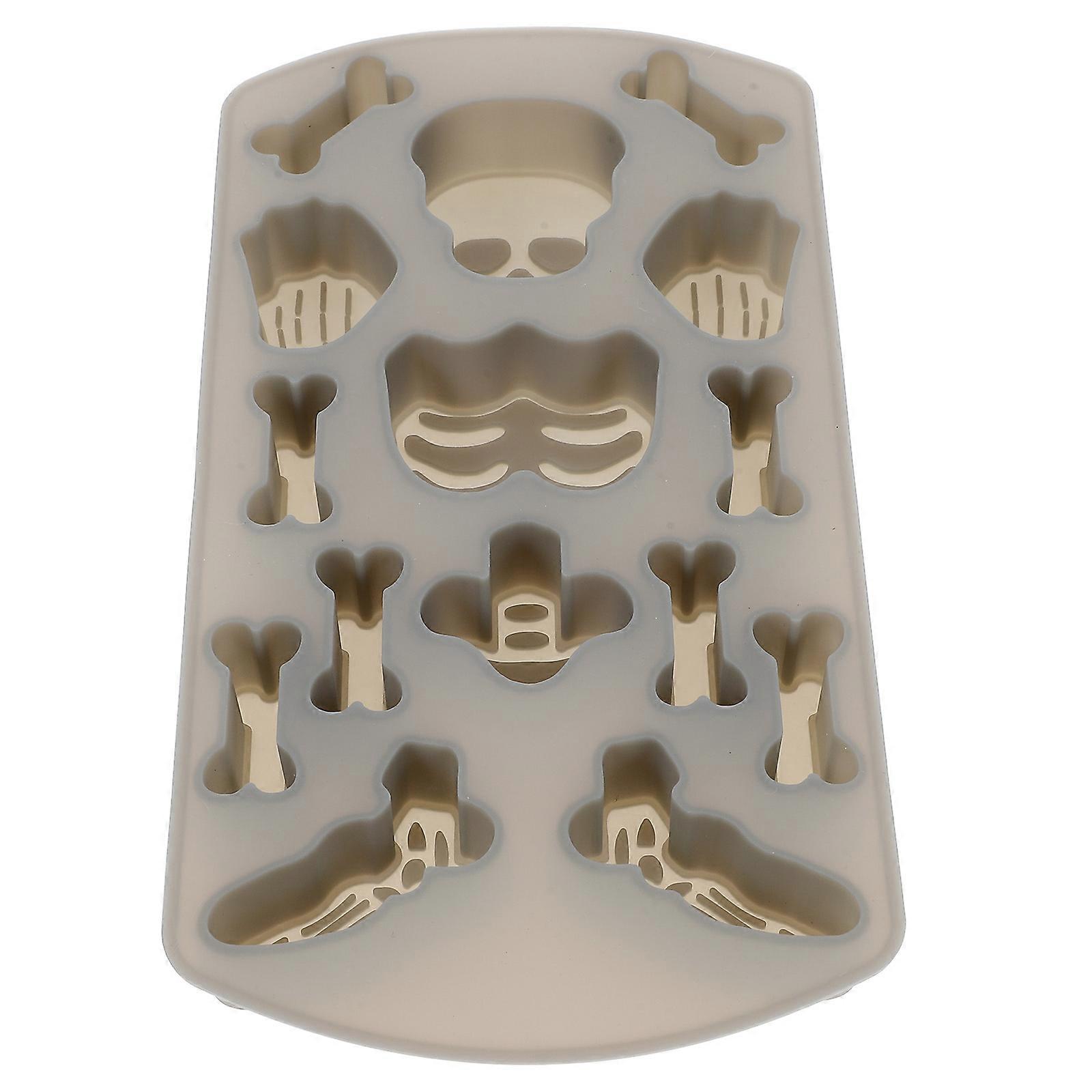 Skeleton Silicone Molds For Baking Non-Stick Diy Baking Educational Use Home Baking 1Set