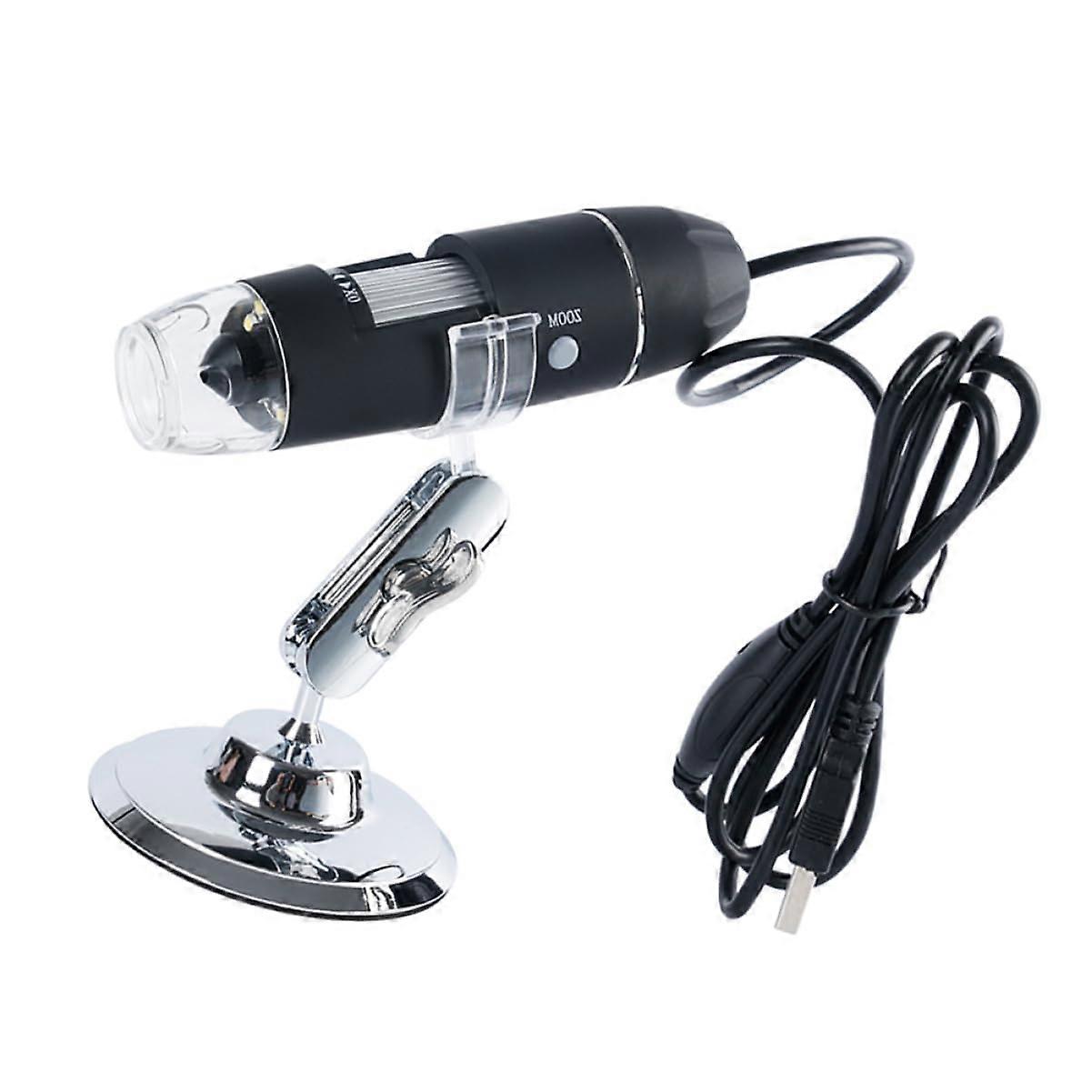 High Resolution USB Digital Microscope 1600x8 For Electronics Inspection Desktop USB Microscope